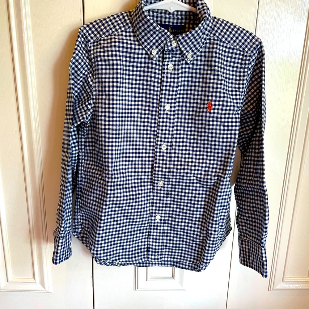 Boys button up Polo shirt